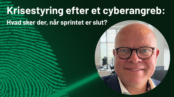 Krisestyring efter et cyberangreb: Hvad sker der, når sprintet er slut?